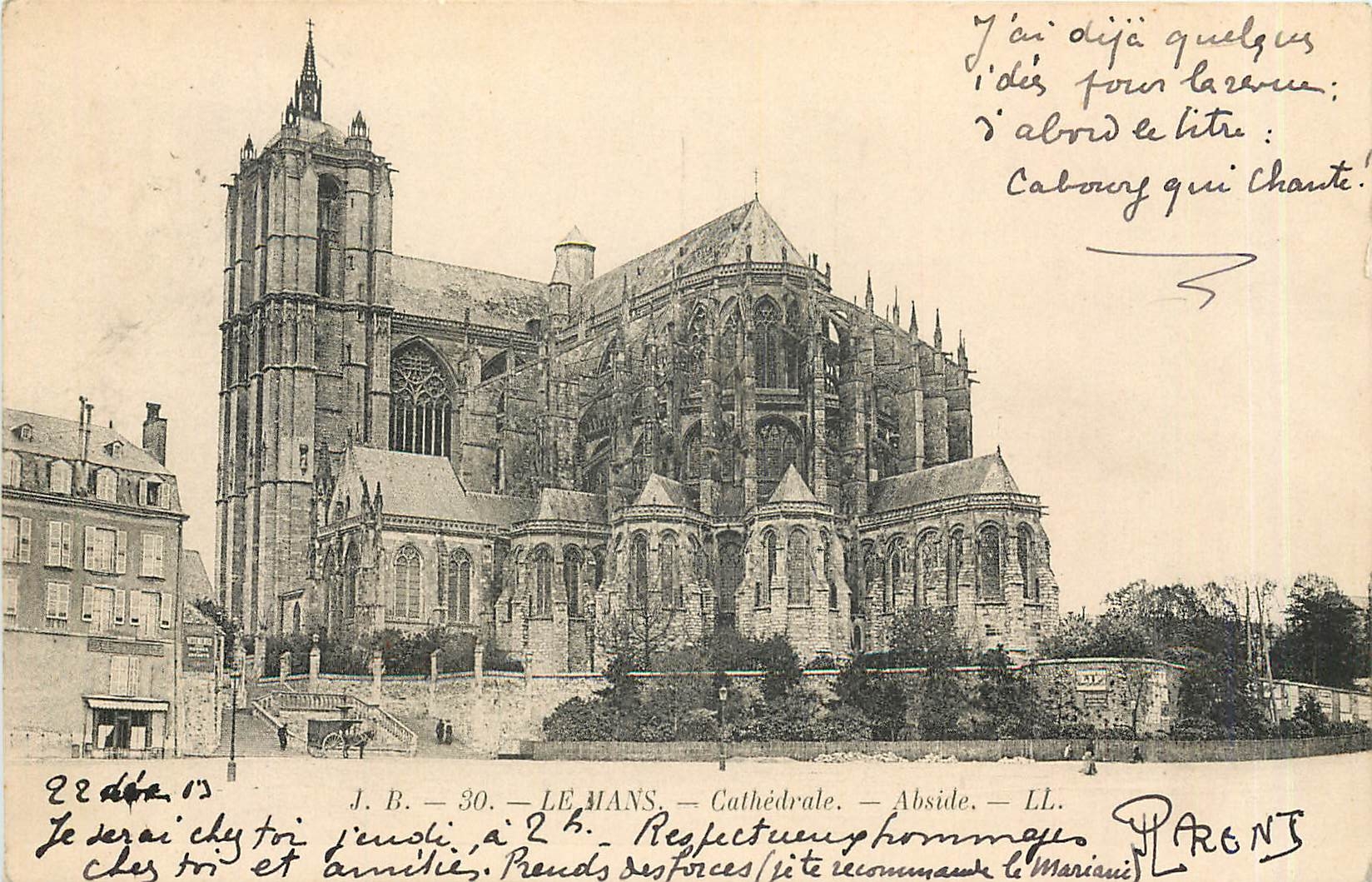 Le Mans — Cathédrale — Abside — LL