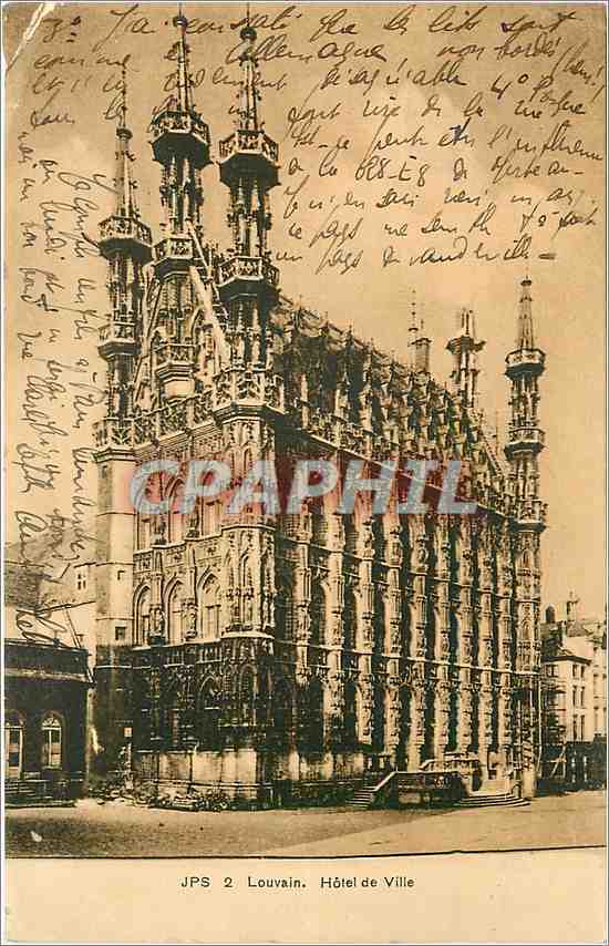 CPA Louvain Hotel de vIlle