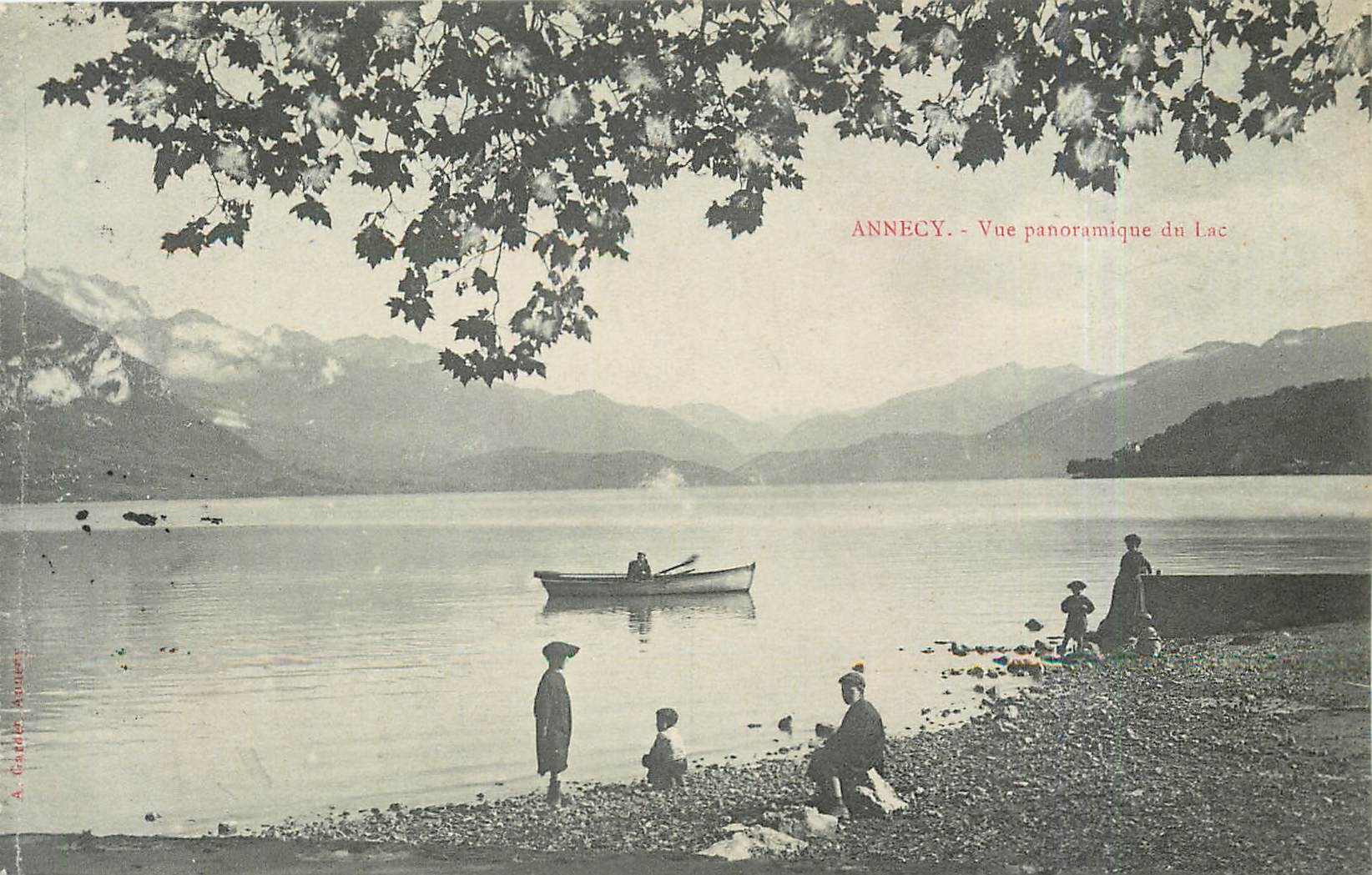 Annecy - Vue panoramique du Lac — A. Gaudier, n° 124