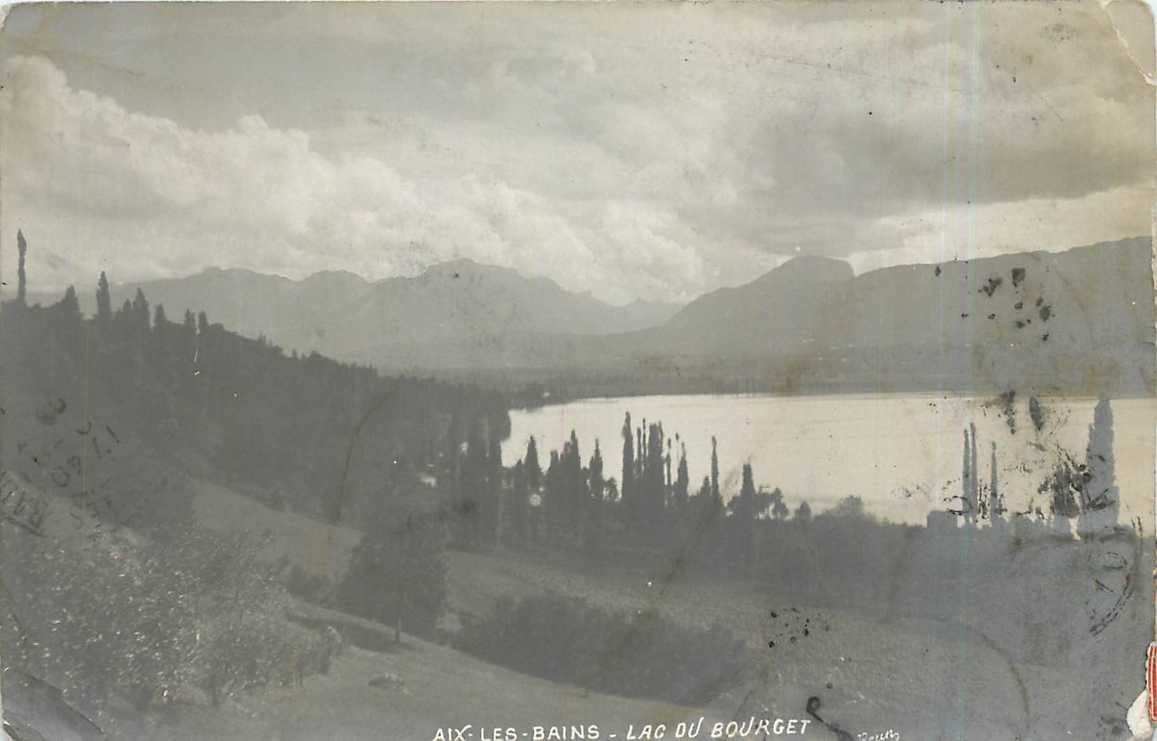 CPA Aix-les-Bains - lac du Bourget