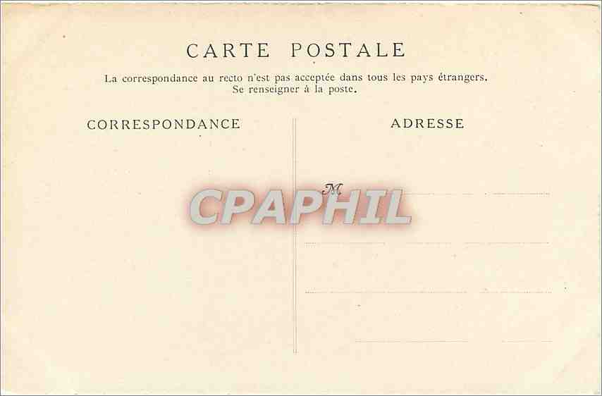 CPA Dauphine - Foret de Lente et route de Combe-Laval — Rückseite