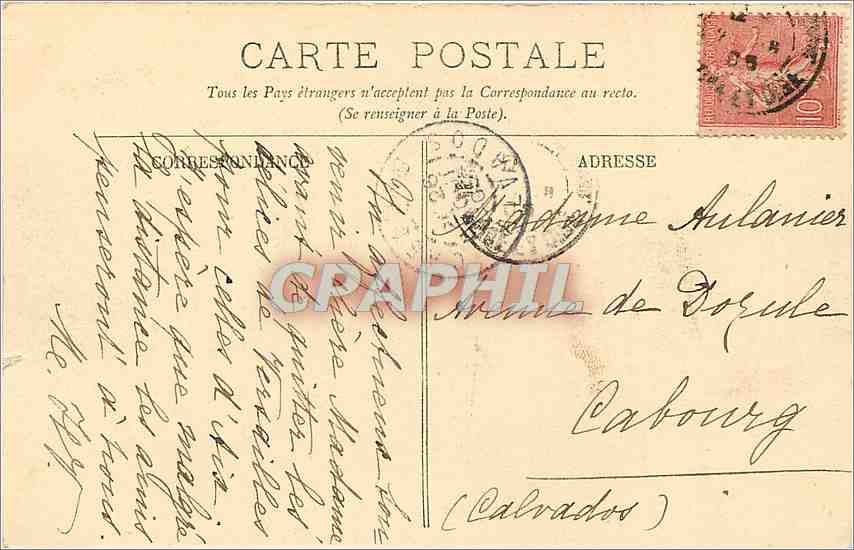 CPA Versailles - le petit Trianon - le hameau de Marie-Antoinette — Verso