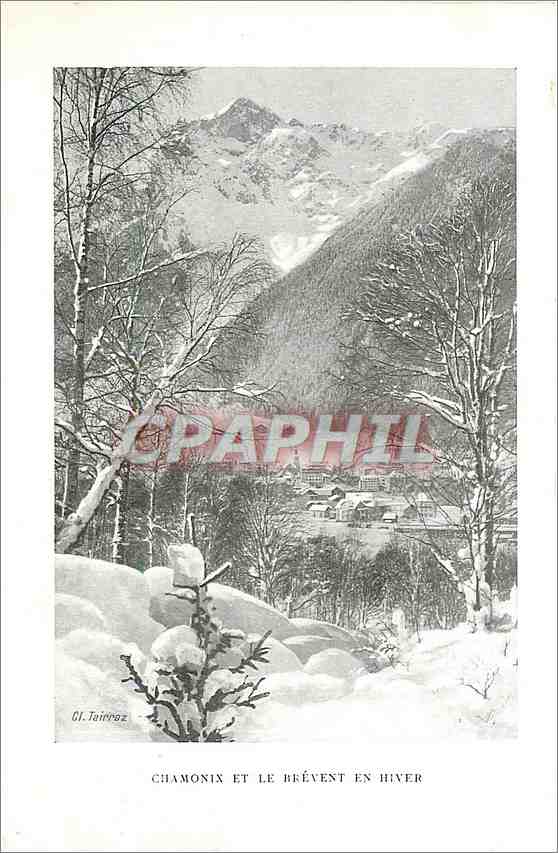 CPA Chamonix et le Brevent en hiver