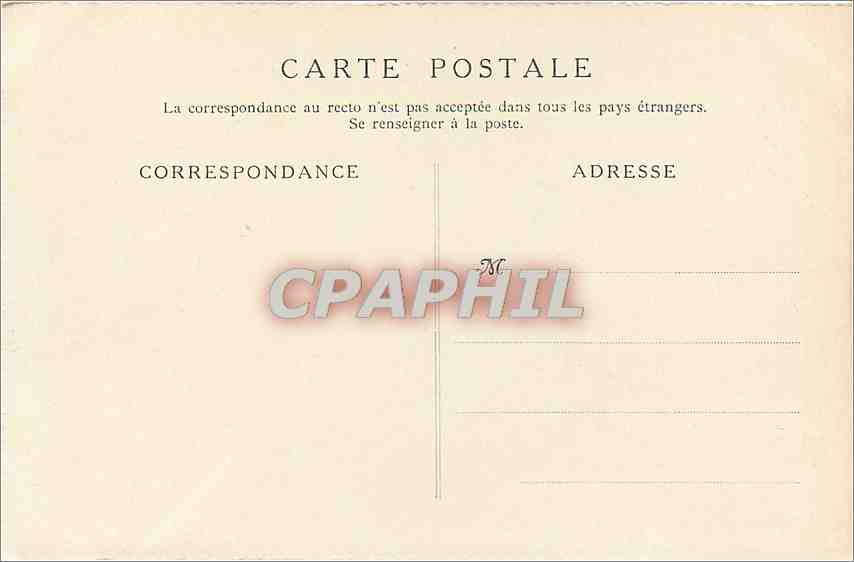 CPA Chamonix et le Brevent en hiver — Verso