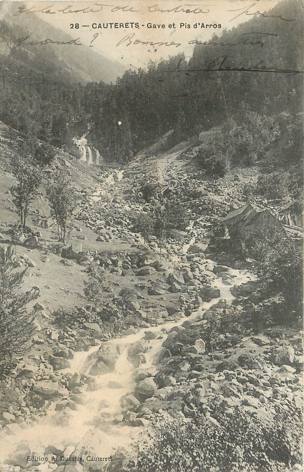 CPA Cauterets - Gave et Pis d'Arros