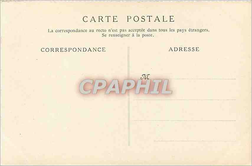 CPA Marseille - cathedrale et fort Saint-Jean Bateau — Rückseite