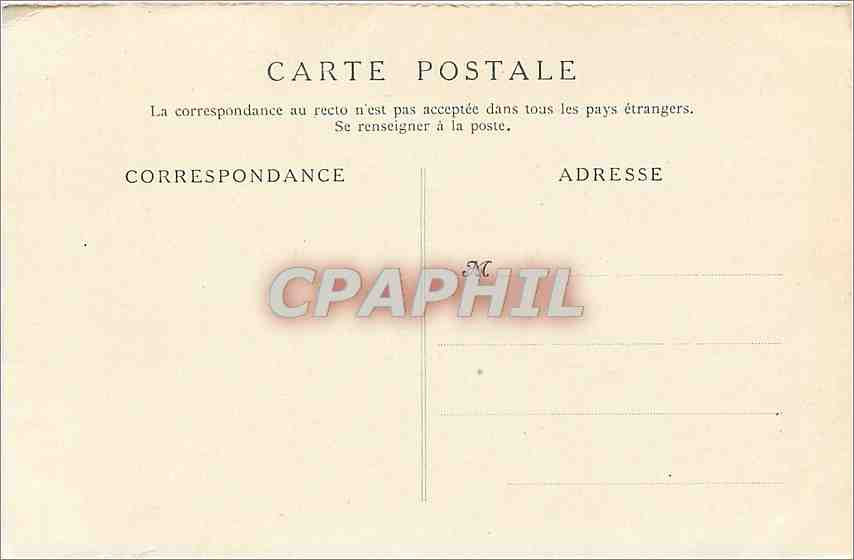 CPA Dauphine - entree du desert de la Grande-Chartreuse — Rückseite