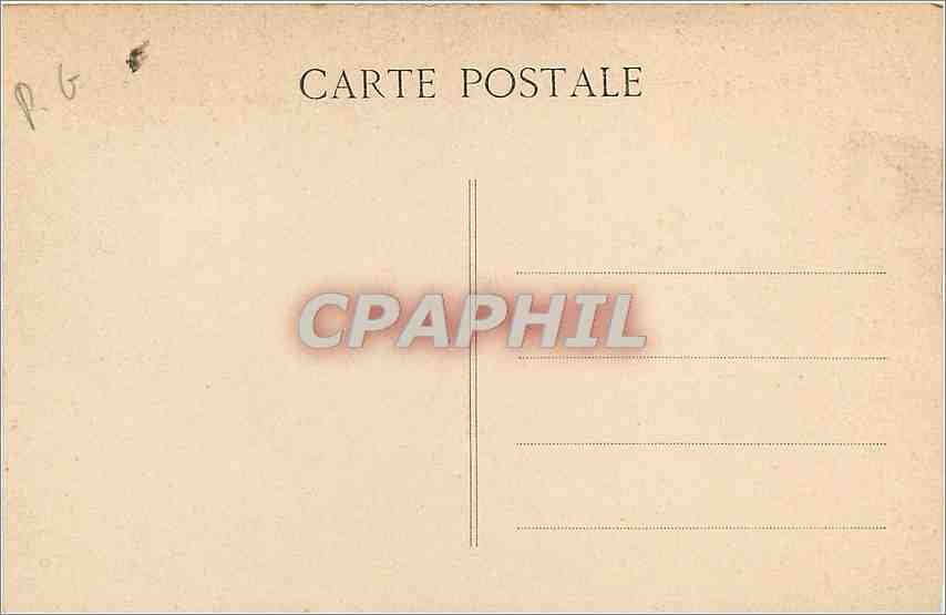CPA Ingres Odallsque couchee — Verso