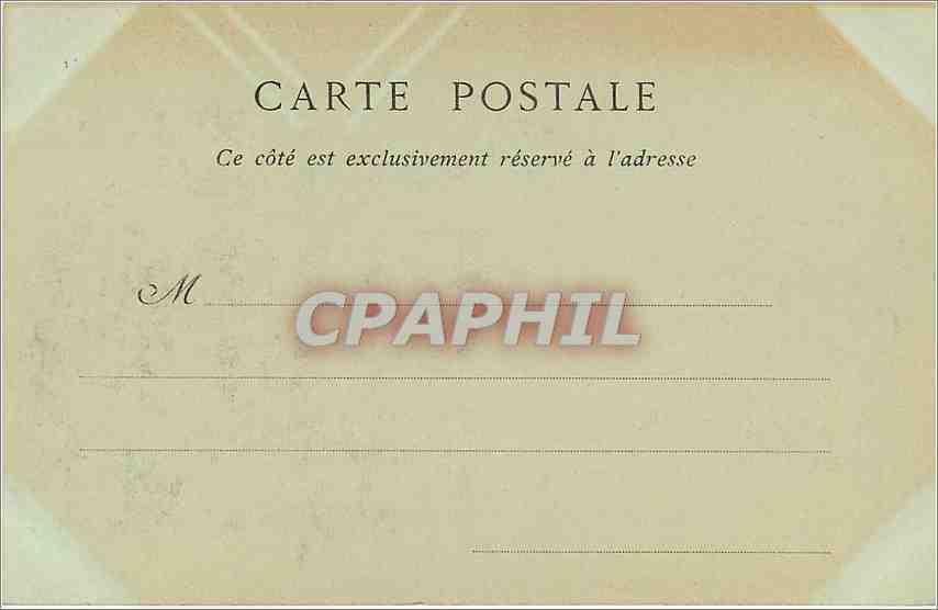 CPA Nantes - le château façade sur la cour — Verso