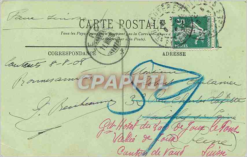 CPA Environs de Cauterets - petit Saint-Sauveur et le pre — Rückseite
