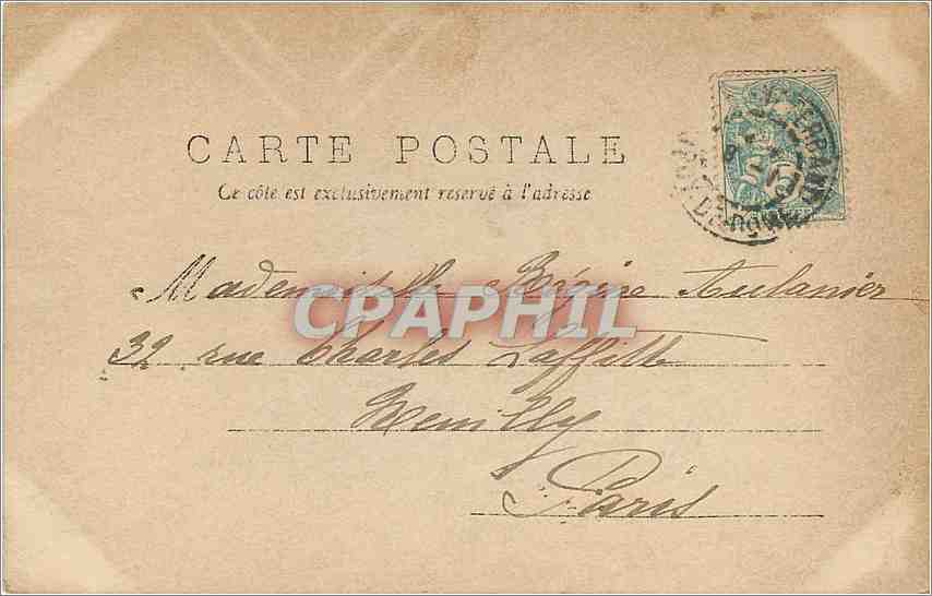 CPA Pour ma chere grand-maman Enfant — Rückseite