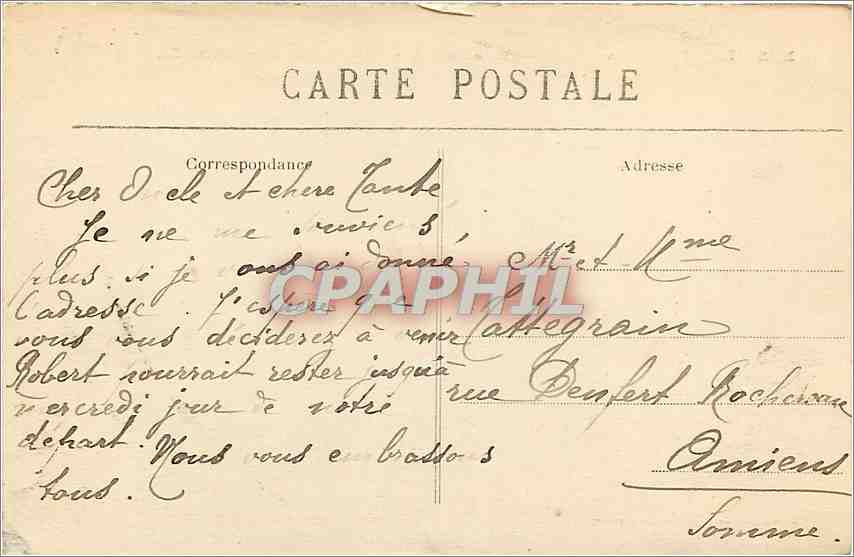 Umgebung von Boulogne-sur-Mer — Die Klippen von Portel — Stevenard, Verlag Boulogne-sur-Mer — Rückseite