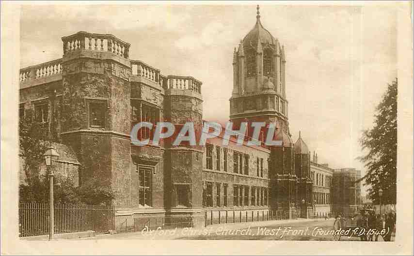 CPA Oxford Christ church west front
