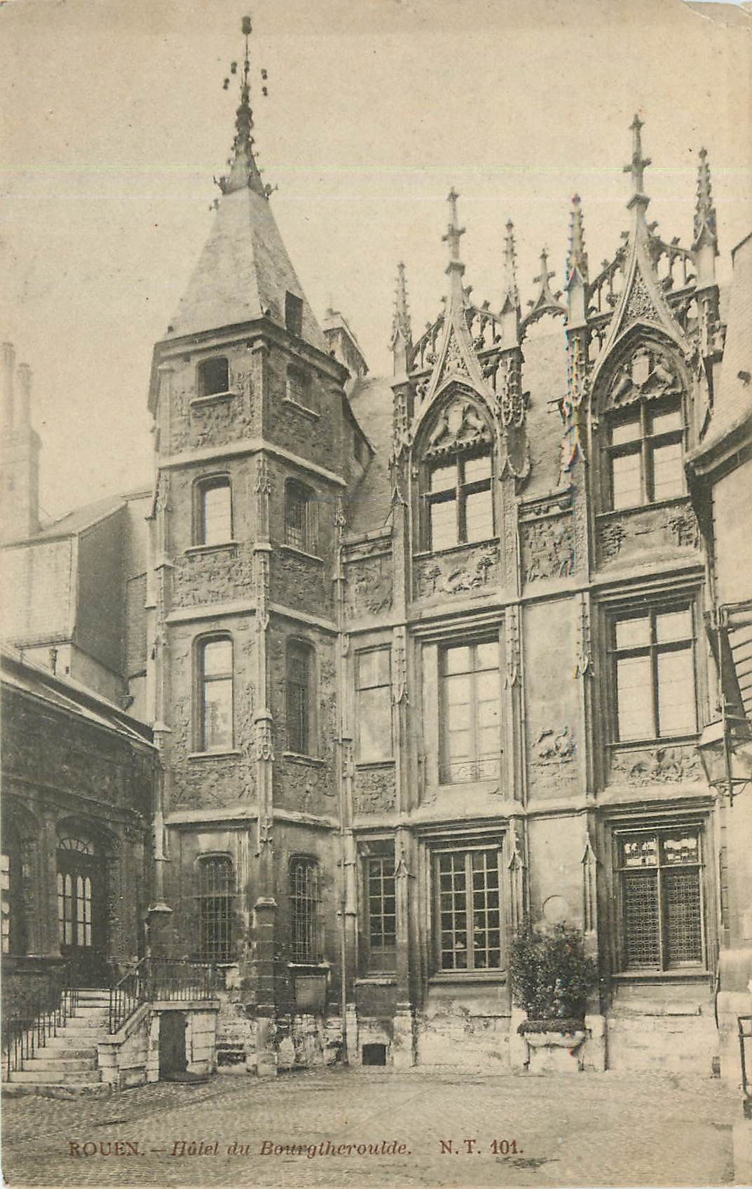CPA Rouen Hotel du Bourgtheroulde