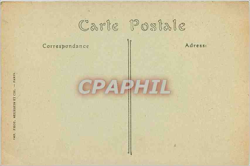CPA Bagnoles-de-l'Orne Vue sur Tesse-la-Madeleine — Rückseite