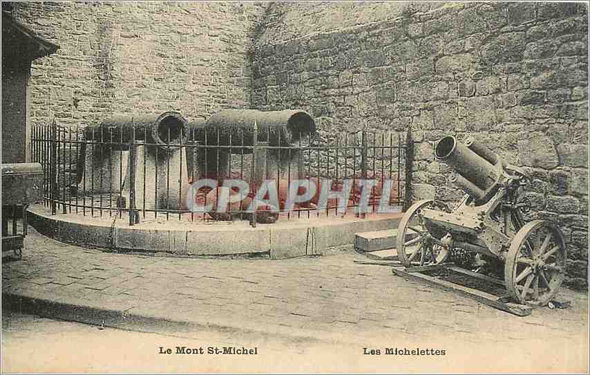 CPA Mont Saint-Michel les michettes
