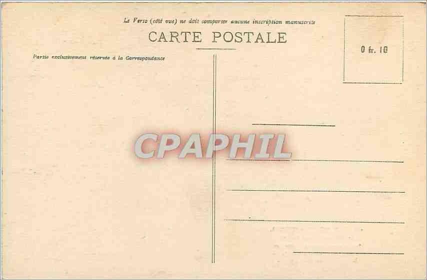CPA le Mont St-Michel le cloitre — Verso