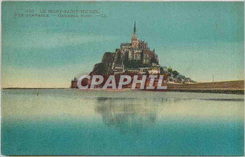 CPA le Mont St-Michel vue generale