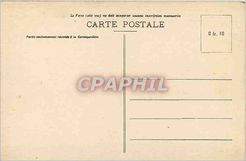 CPA le Mont St-Michel cote Nord — Verso