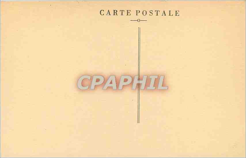 CPA Jupiter et Thetis Ingres — Verso