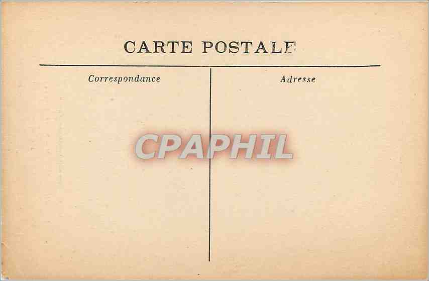 CPA pour le vœu de Louis XIII l'enfant jesus par Ingres — Verso
