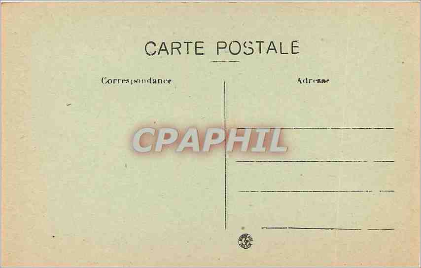 CPA Etude pour le St-Symphorien par Ingres — Rückseite