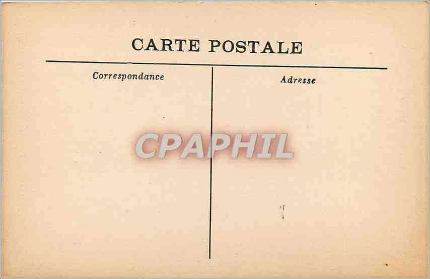 CPA Etude pour le St-Symphorien par Ingres — Verso