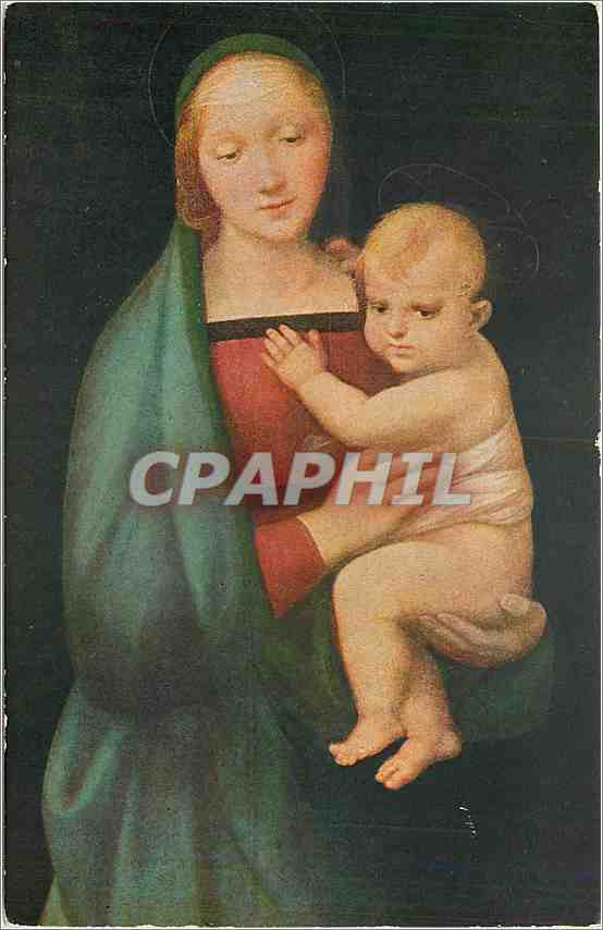 CPA Sanzio Raffaello la Madonna detta del Grandues Firenze Galleria Palatina