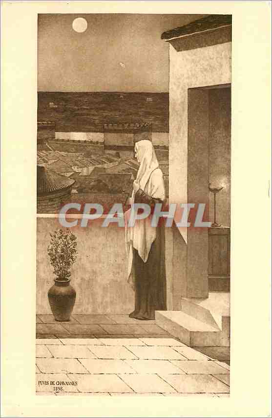 CPA Puvis de Chavannes Ste Genevieve