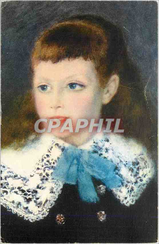 CPA Renoir portrait de mademoiselle Marthe Berard musee de Sao Paulo