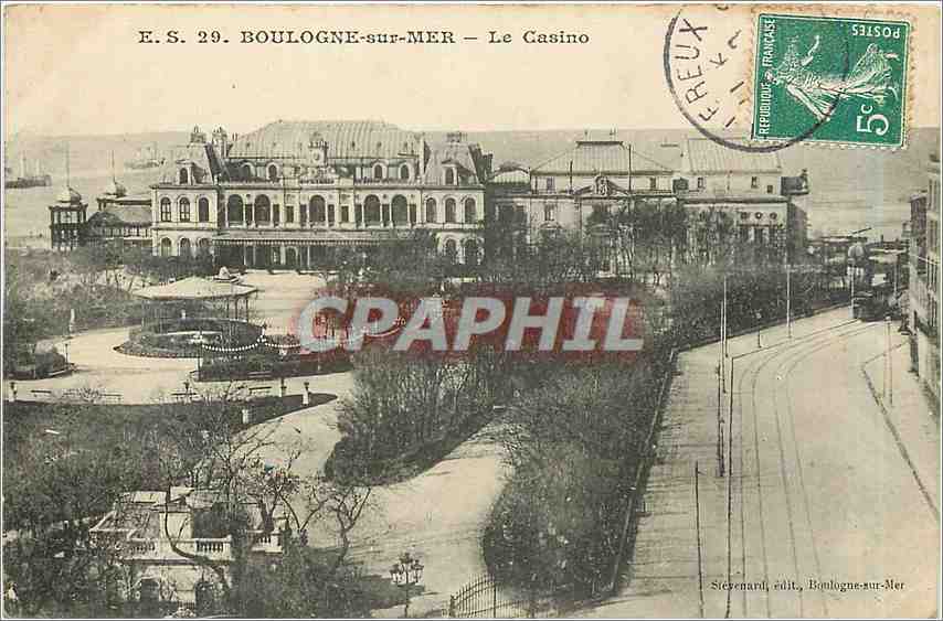 Boulogne-sur-Mer — Le Casino — Sierrenard édit, Boulogne-sur-Mer