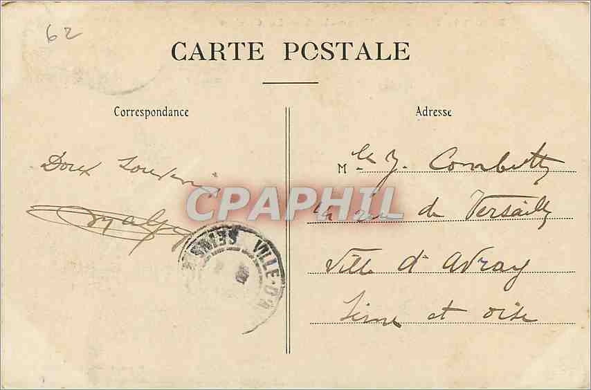 Boulogne-sur-Mer — Le Casino — Sierrenard édit, Boulogne-sur-Mer — Rückseite