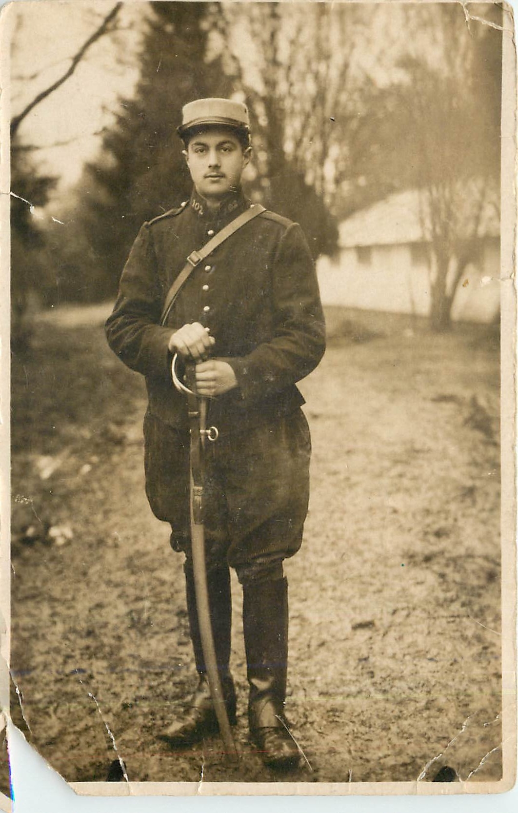 CARTE PHOTO Soldat Militaria