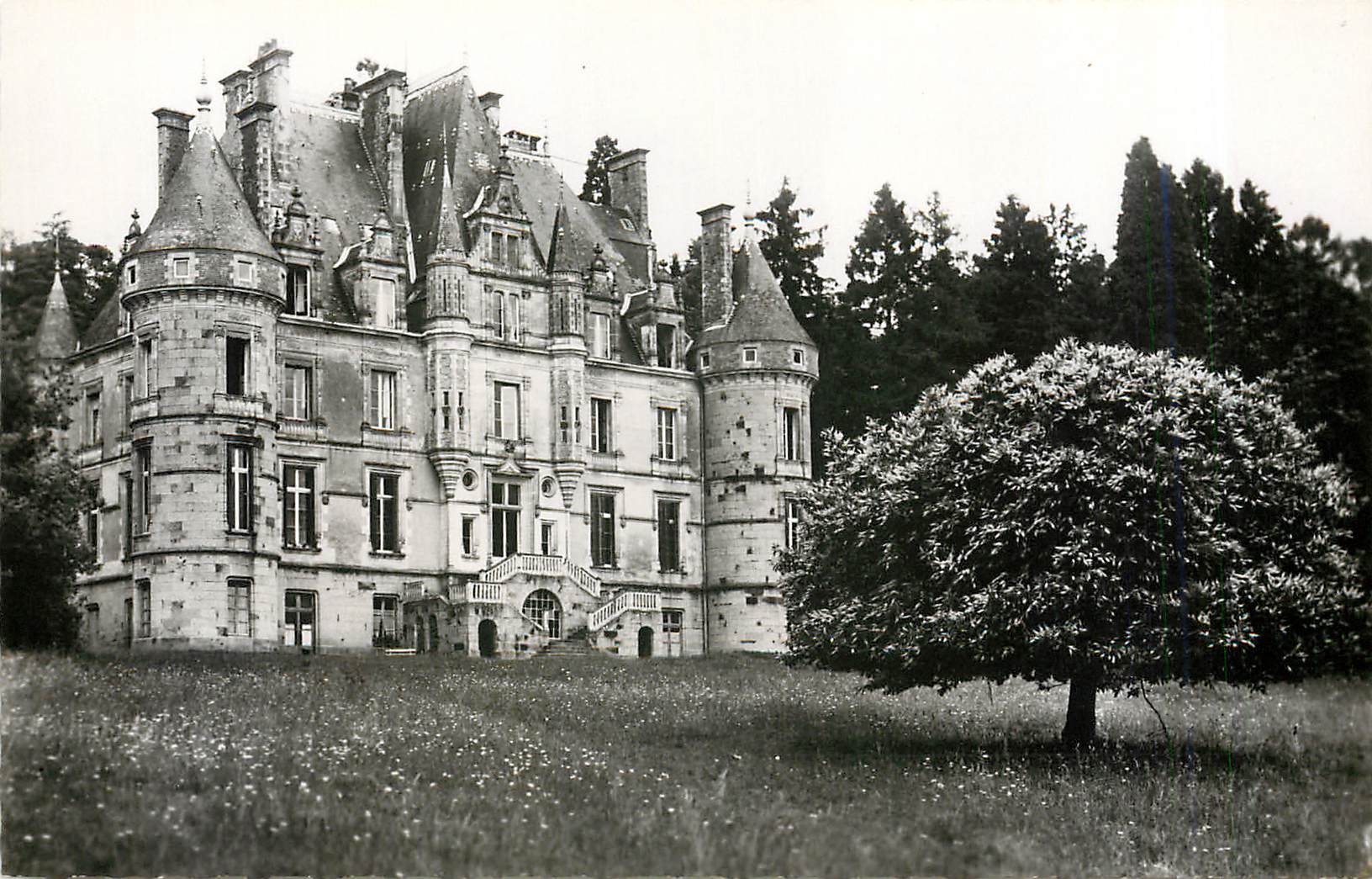 CPM Bagnoles-de l'Orne Tesse-la-Madeleine Orne Château de Roche-Bagnoles