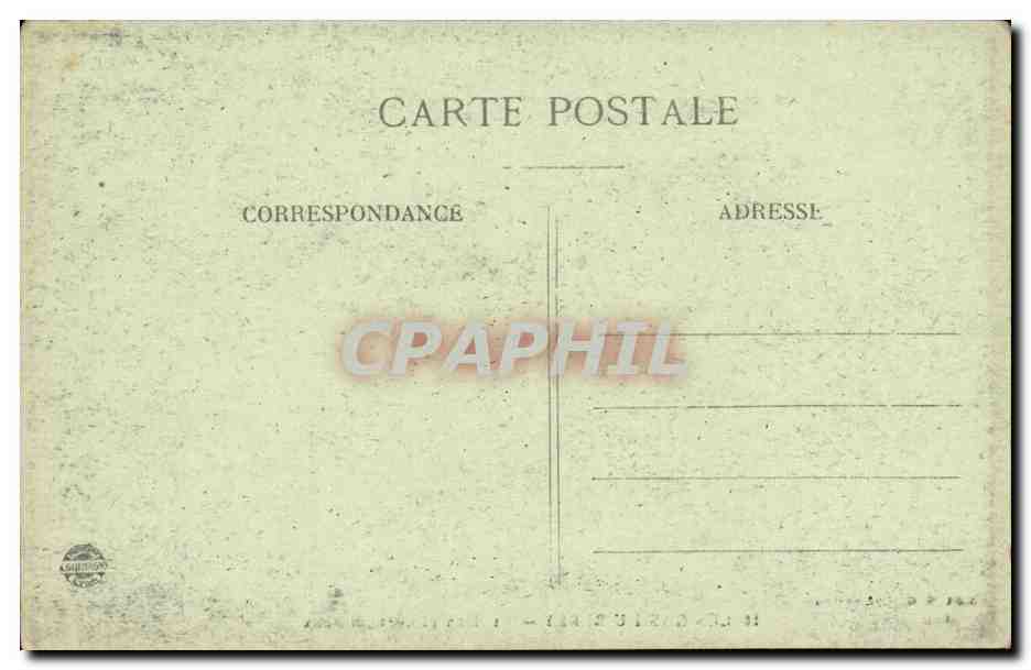 Les Gas du Berry — Vieux et Cornemuseux — Edit. G.G. Chauvauroux — Verso