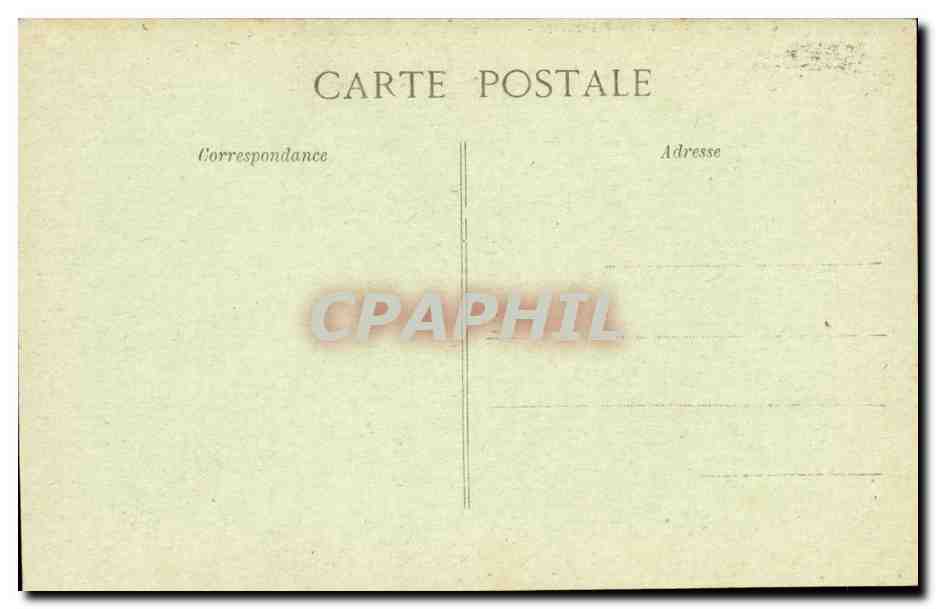 CPA Le tireur de bonne aventure Costums de fetes de Scaer et Bannalec ( folklore coiffe costume )  — Verso