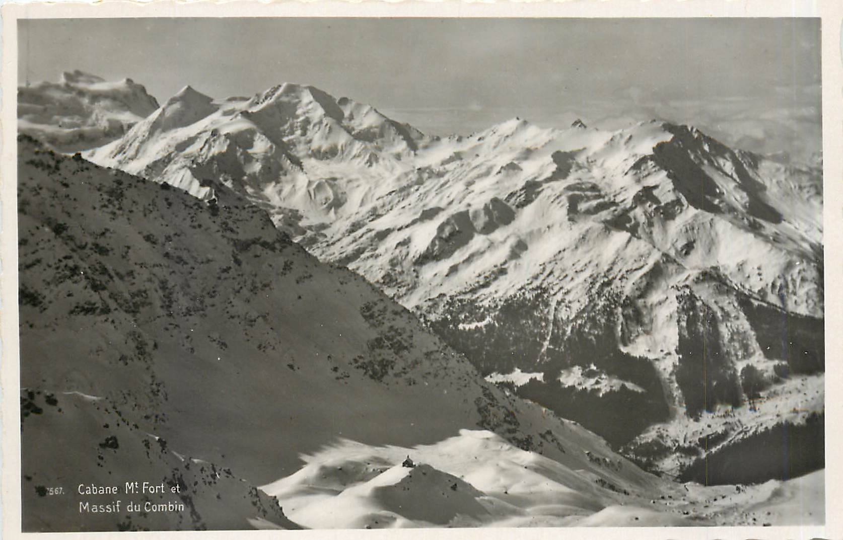 CPM Cabane mit Fort et massif du Combin 
