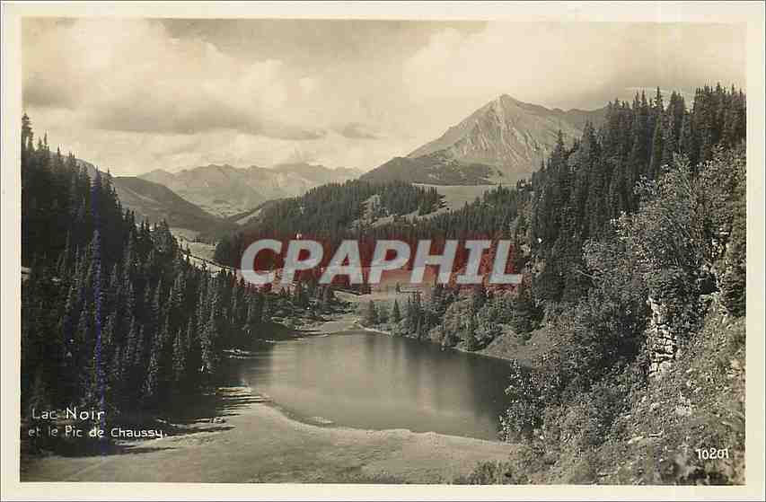 CPM Lac Noir et le pic de Chaussy 