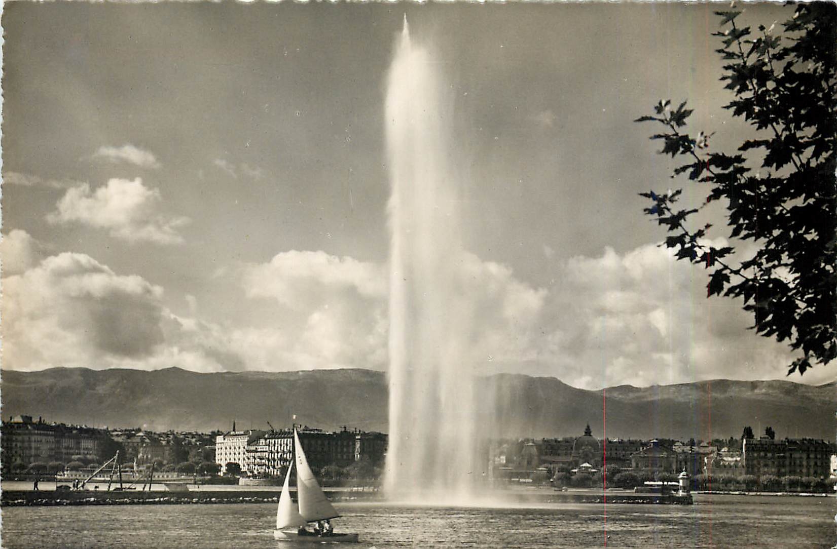 CPM Geneve le jet d'eau 
