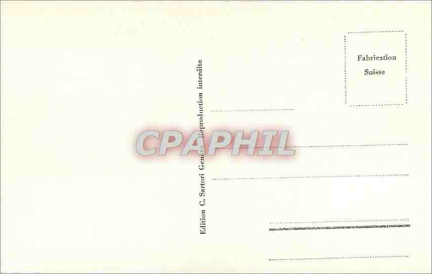 CPM Geneve parc Mon Repos  — Verso