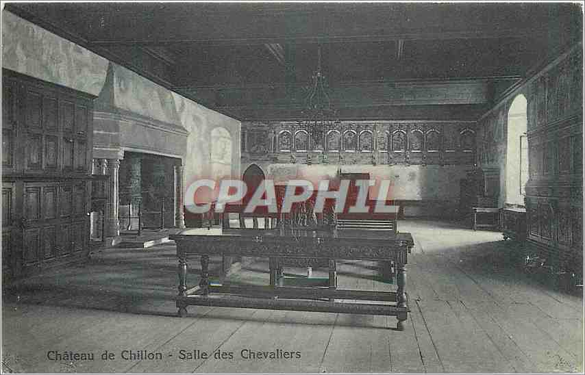 CPA Chateau de Chillon salles des Chevaliers 