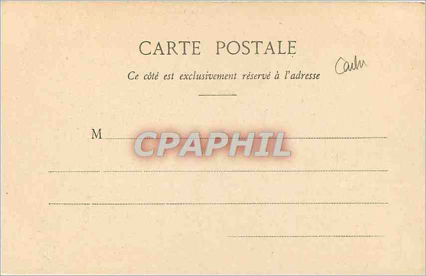 Tombeau du Duc et de la Duchesse d'Orléans — Chapelle Saint-Louis — Ch. Foucault, éditeur, n° 25 — Verso