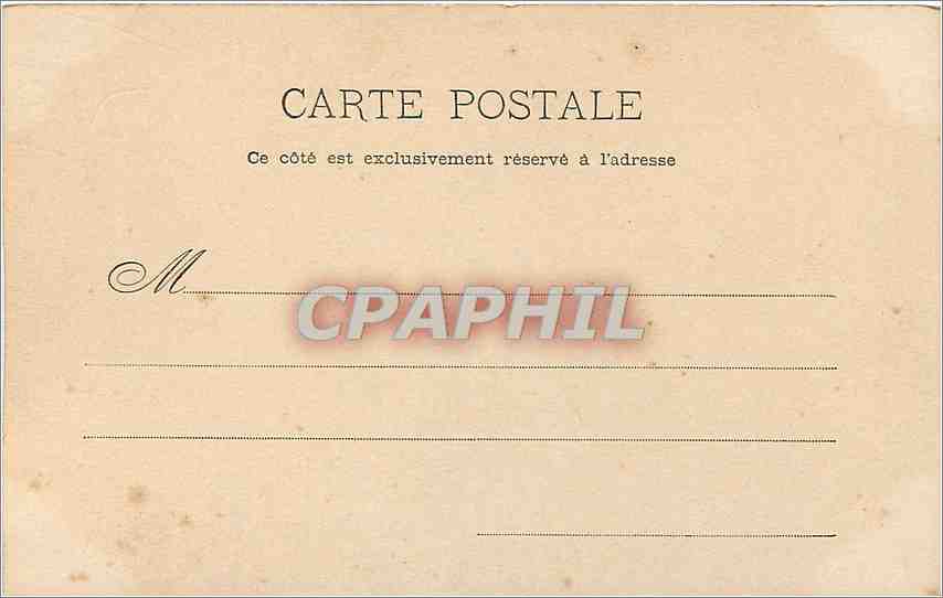 Côte d'Émeraude — Le Môle un jour de tempête — Saint-Malo, n°53 — Verso