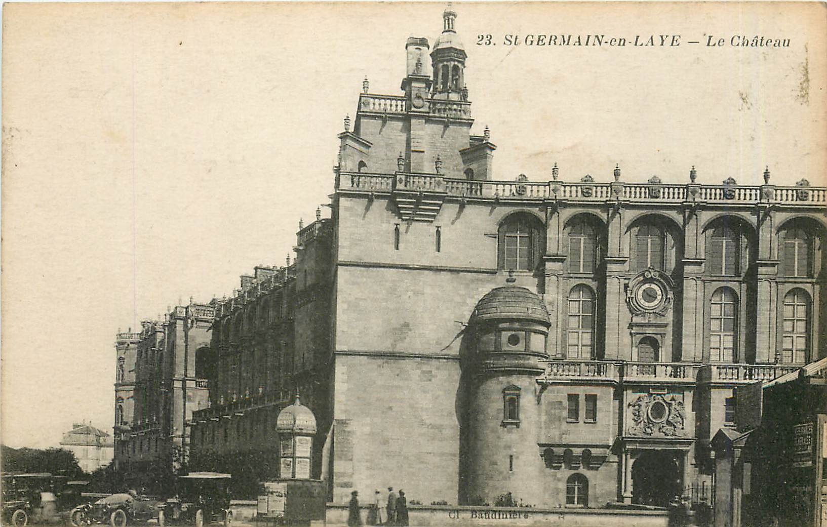 CPA St Germain en Laye le chateau 