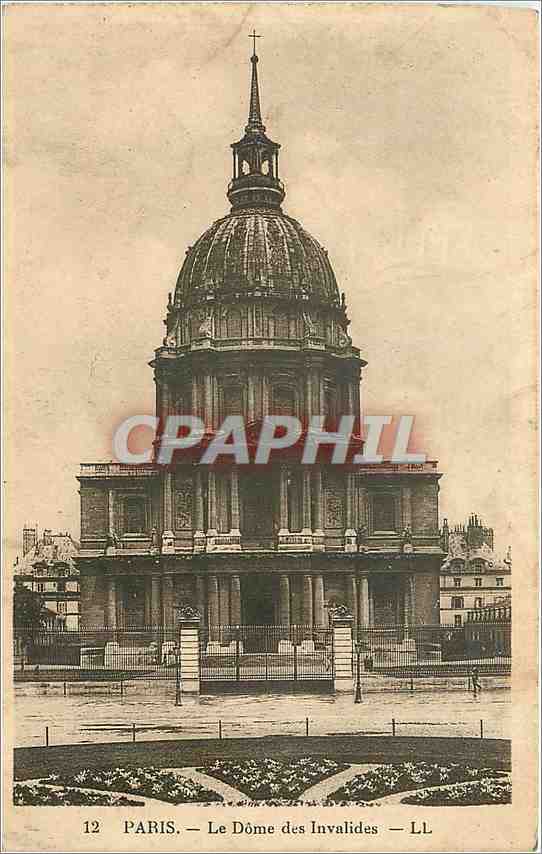 CPA Paris Le dome des Invalides 