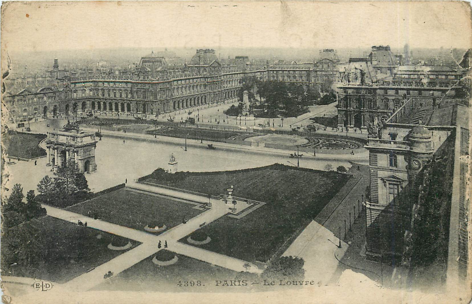 CPA Paris le Louvre 