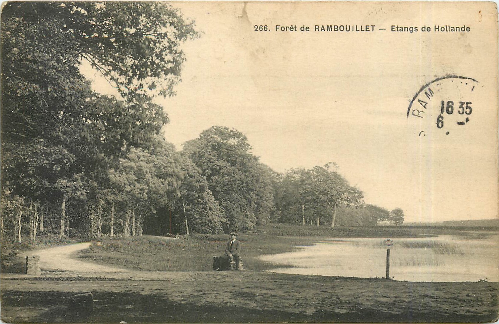 CPA Foret de Rambouillet etangs de Hollande 
