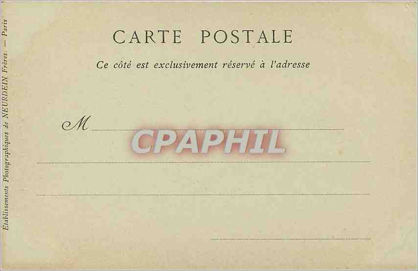 CPA Dol La Vierge du Mont Dol  — Verso