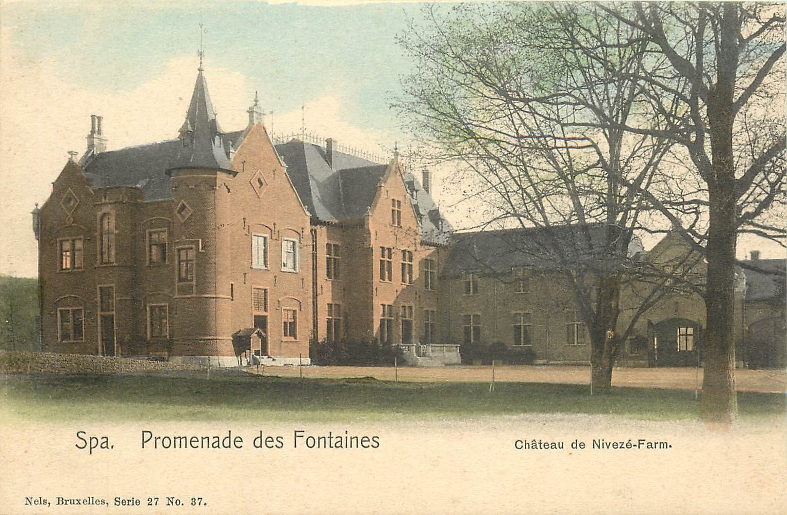 CPA Spa Promenade des Fontaines Chateau de Niveze Farm 