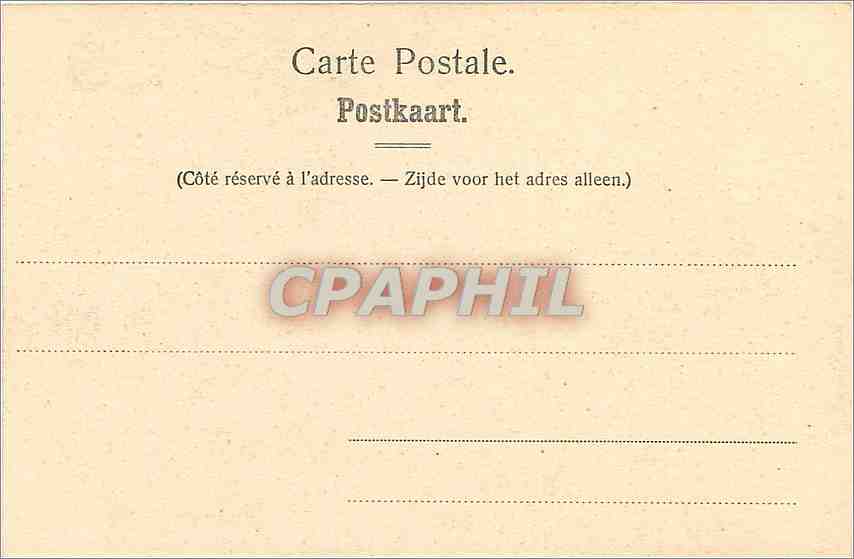 CPA Spa Promenade des Fontaines Chateau de Niveze Farm  — Back